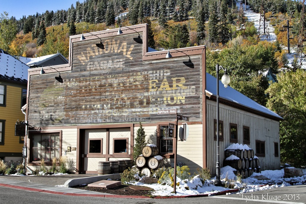 High West Distillery basks in the sunshine.